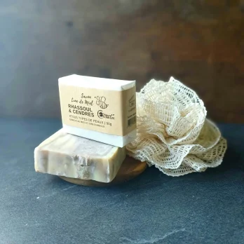 Savon au rhassoul et cendres